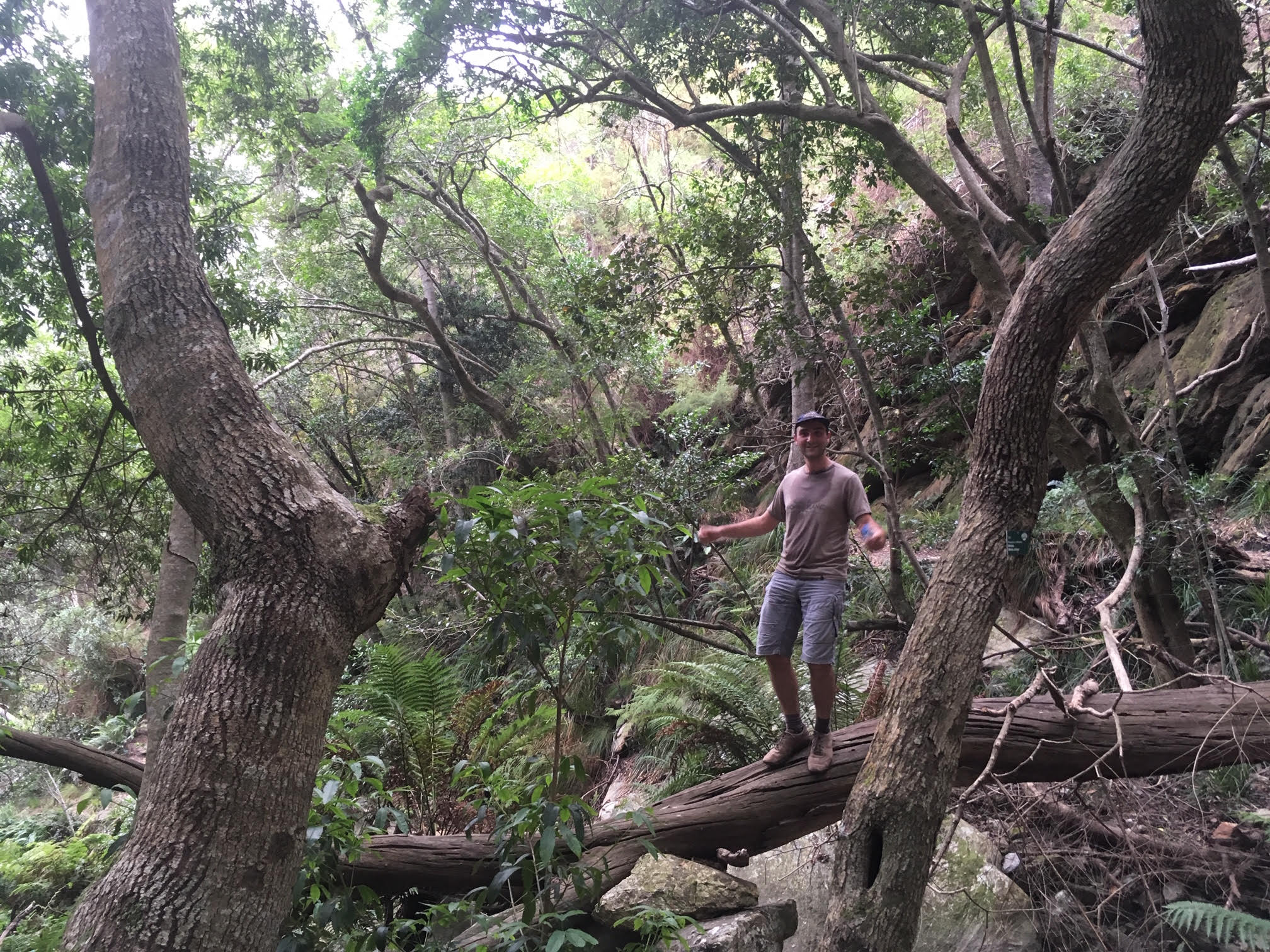 Etienne up the mountain near our Swellendam Office.